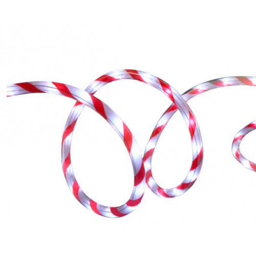 10M LED Rope Light - Candy Cane Colour (Connectable)